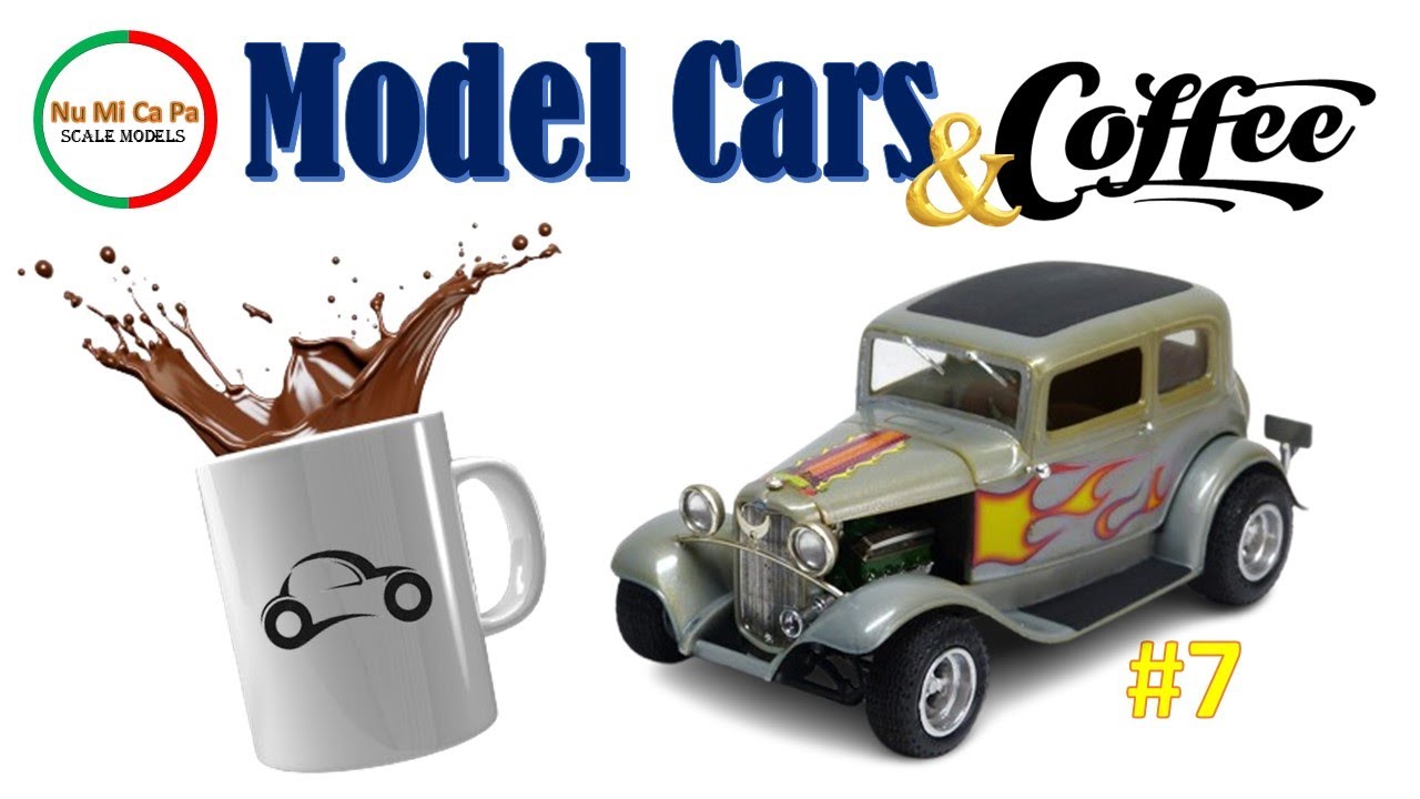 Model Cars & Coffee #7: 1932 Ford Vicky Sedan, by AMT-ERTL in 1/25 scale