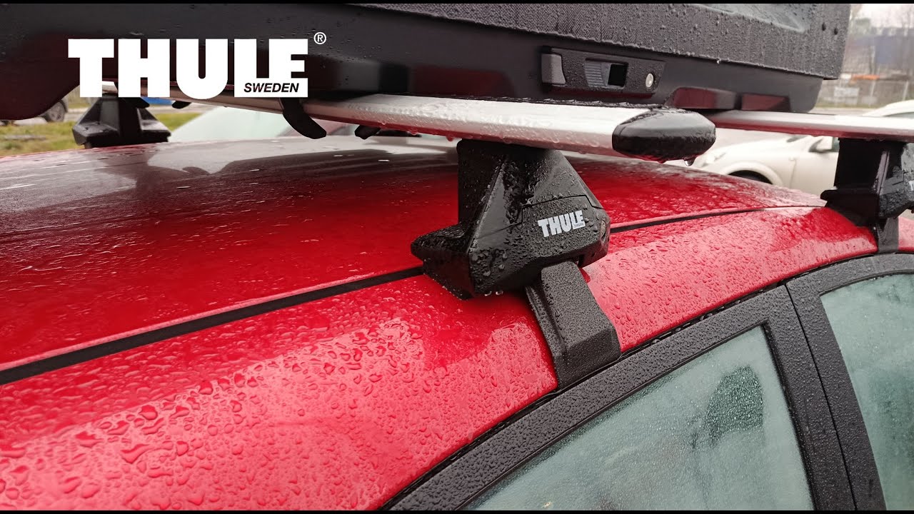 KIA RIO HOW TO FIT ROOF RACK THULE WINGBAR EVO