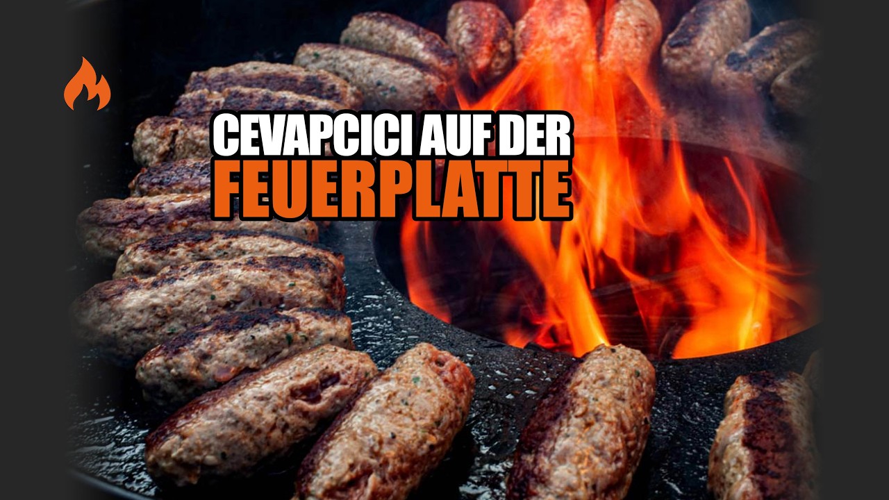 Denis grillt! #Grillrostkantine - Hallen-Cevapcici!