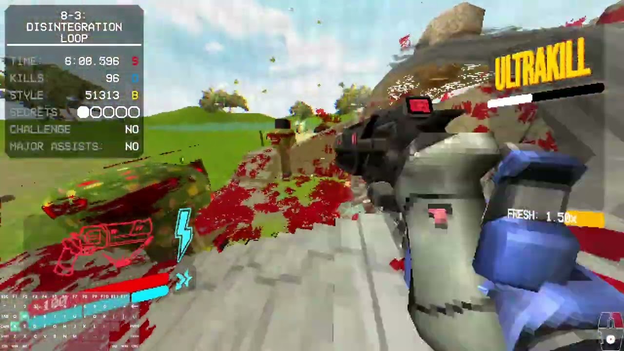 ULTRAKILL - 8-3 P-Rank, Brutal Difficulty
