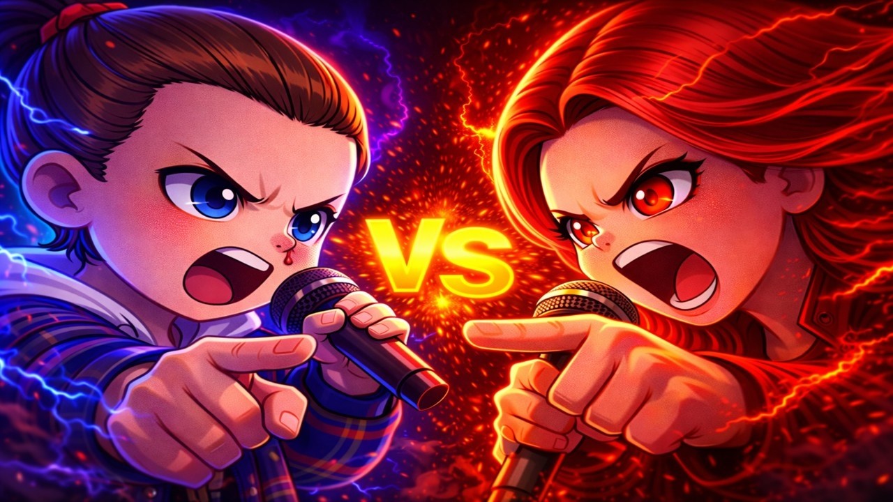ELEVEN vs WANDA - RAP BATTLE