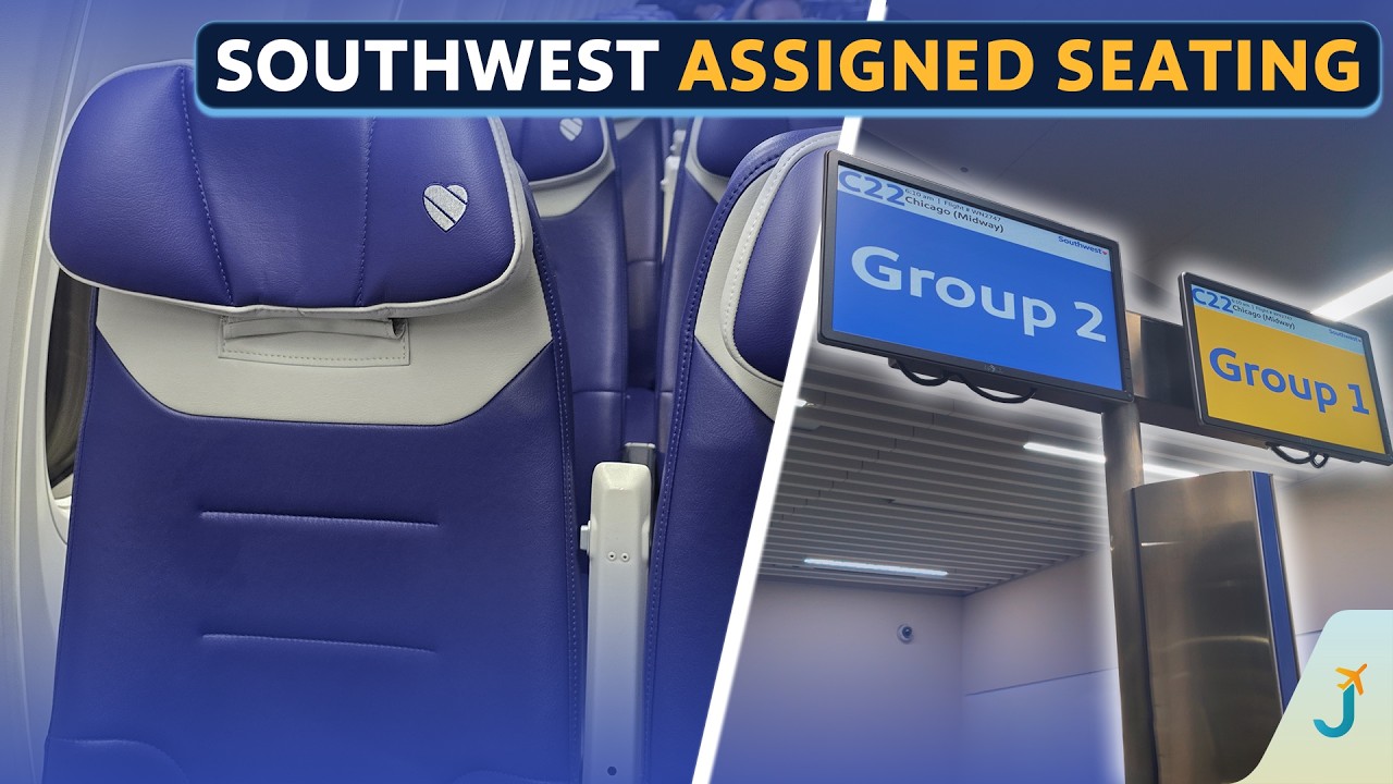 Flying Southwest Airlines with ASSIGNED SEATING for the First Time | Trip Report