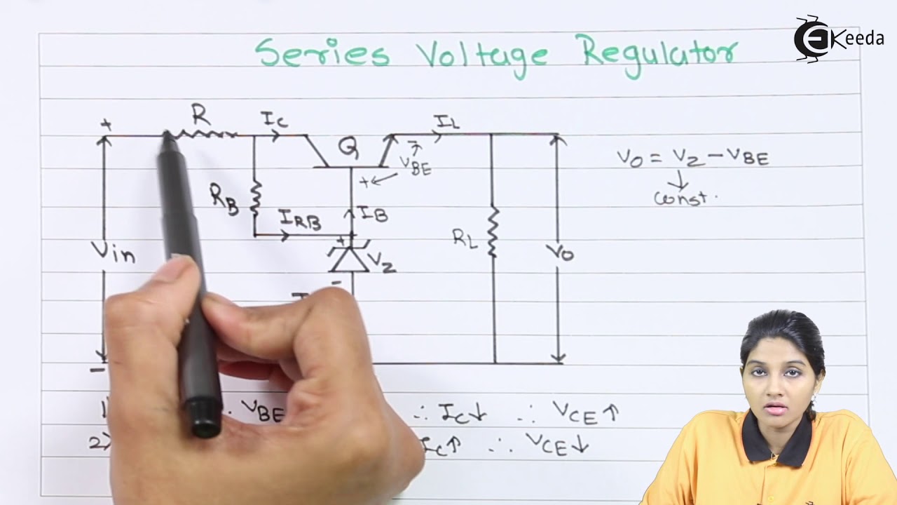 Series Voltage Regulator and Difference with Shunt Regulator - Basic Electronics