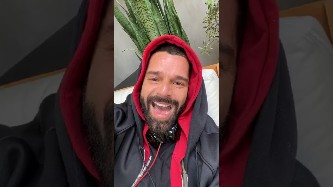 Ricky Martin IG Live Instagram 2020