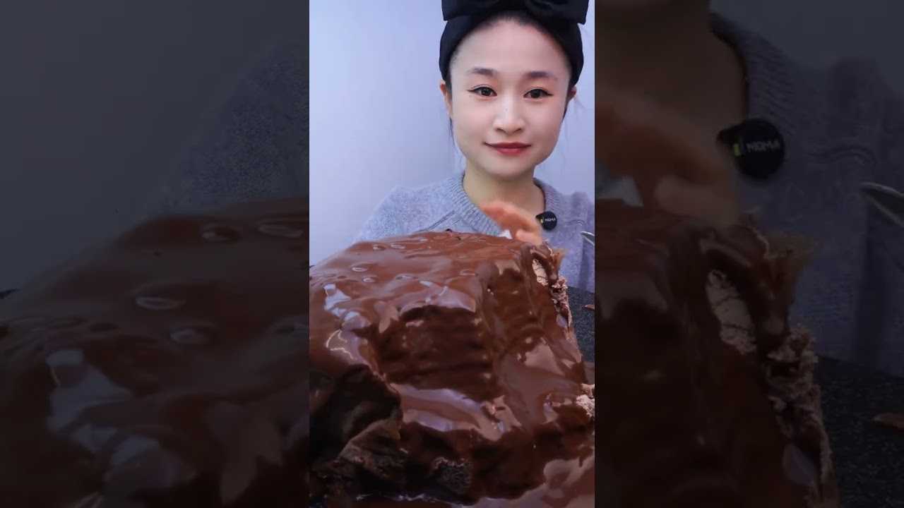 Bursting chocolate mille-feuille cake is here #Chocolate head#Bursting