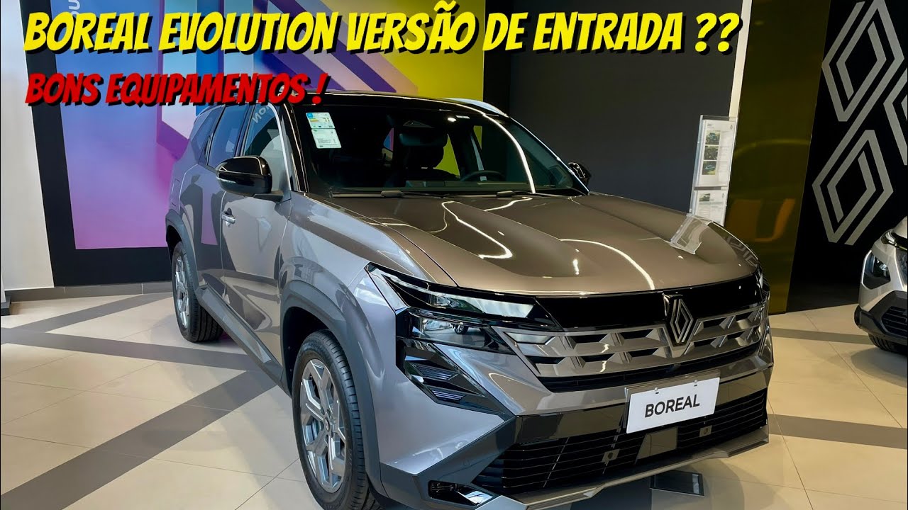 RENAULT BOREAL EVOLUTION 1.3 TURBO FLEX 2026 A VERSÃO DE ENTRADA BEM EQUIPADA!
