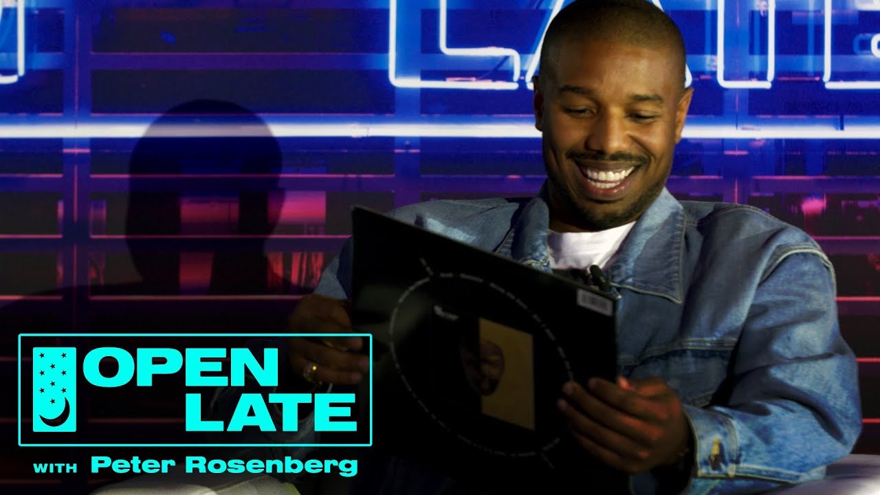 Michael B. Jordan Discusses Creed II & Getting In Killmonger Shape | Open Late 