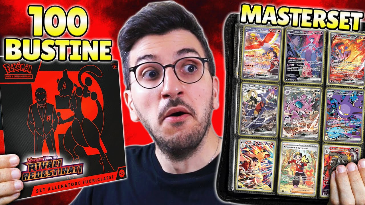 COMINCIO il MASTERSET con 100 BUSTINE APERTE di RIVALI PREDESTINATI