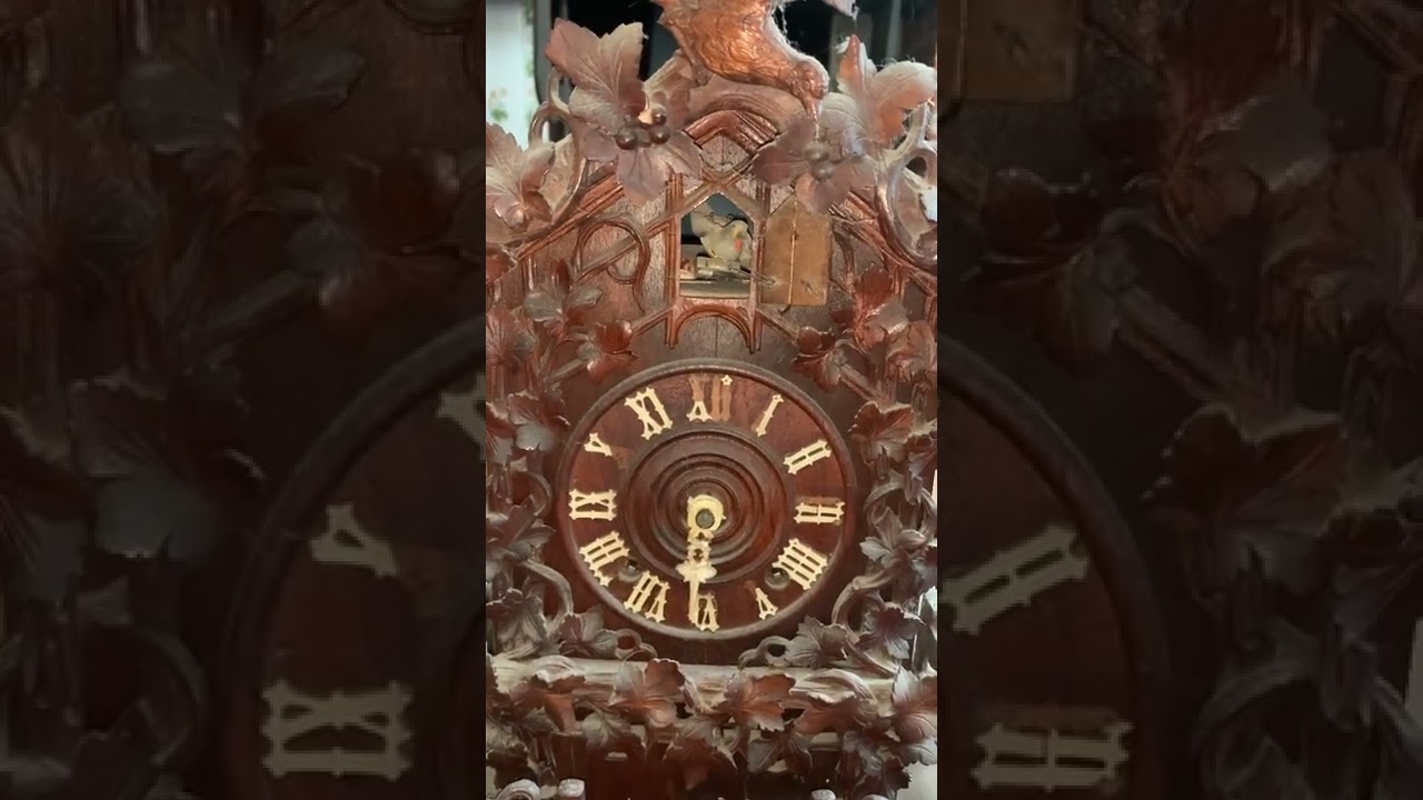 Beha model 512 - Large Black Forest Cuckoo clock with 6 tune music box. Circa December 1882 (part1)