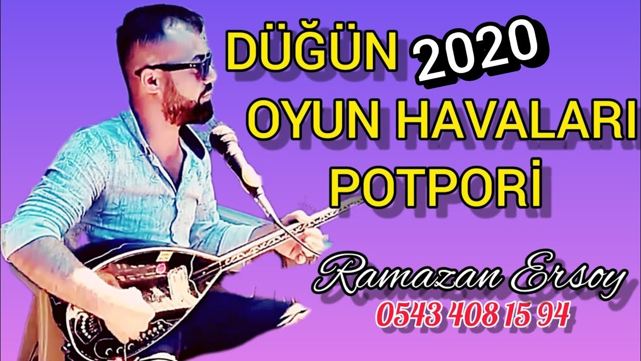 19'DAKİKALIK Düğünlere Özel Oyun Havaları 2020 Potpori RAMAZAN ERSOY