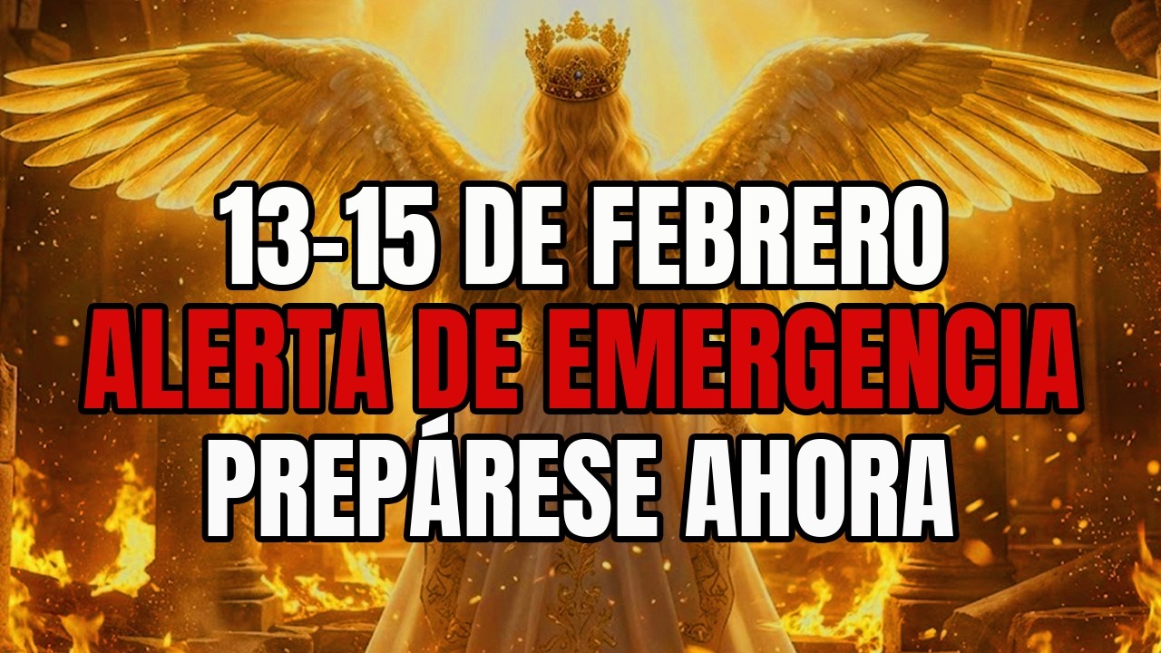 ELEGIDOS: 13&ndash;15 FEB son fechas fijadas por Dios&mdash;si las ignoras, te arrepentir&aacute;s. &iexcl;&Aacute;brelo! ⚠️👀