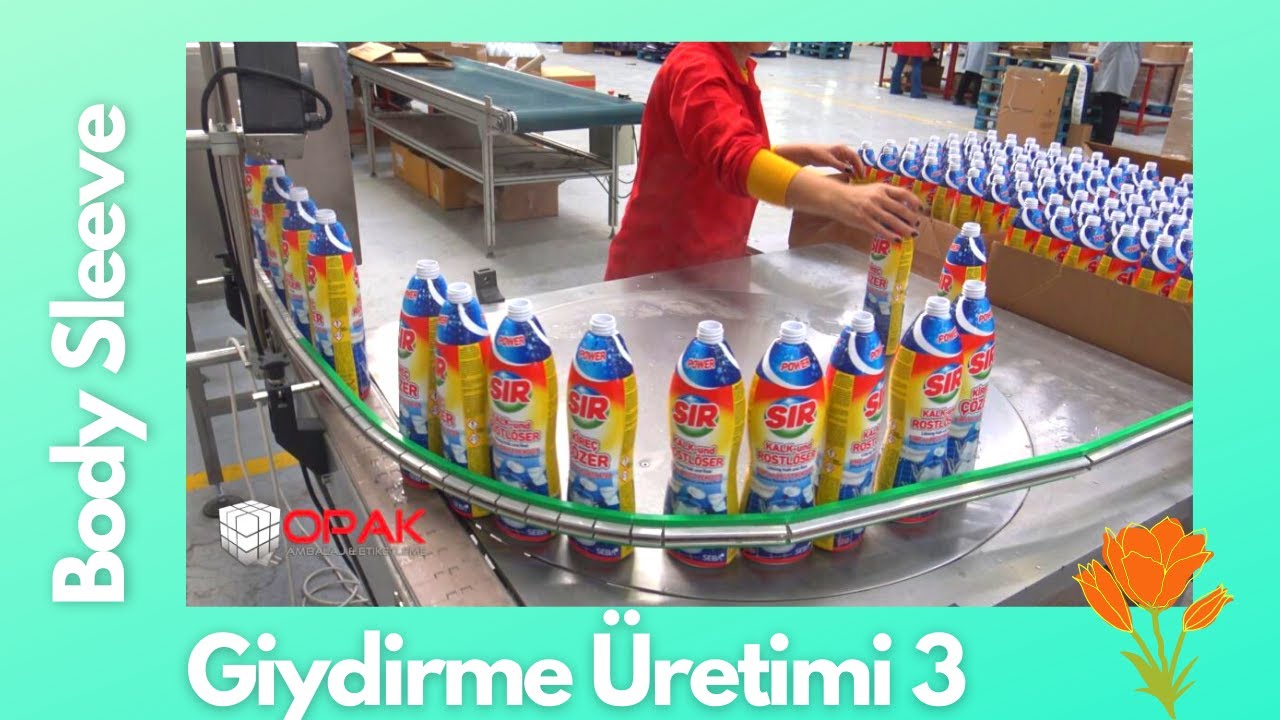 Opak Ambalaj - Body Sleeve Giydirme Üretimi 3