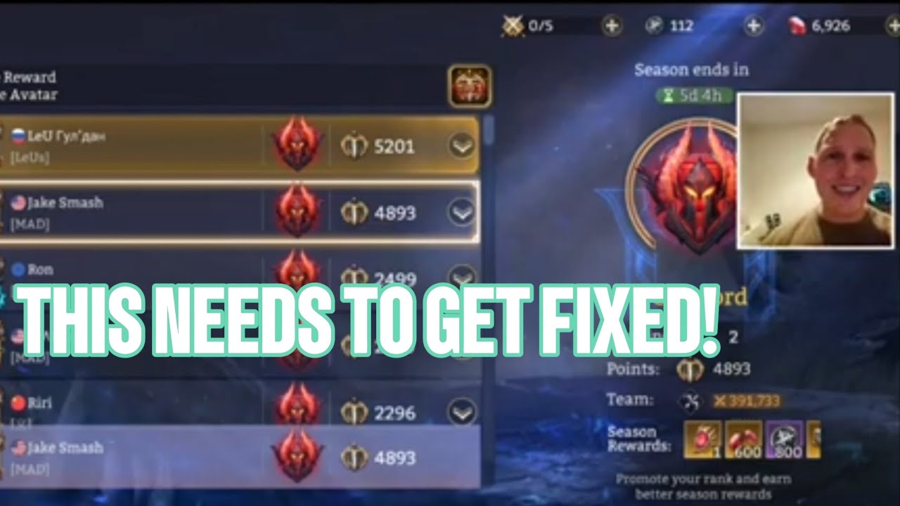 Watcher of Realms arena is bugged!