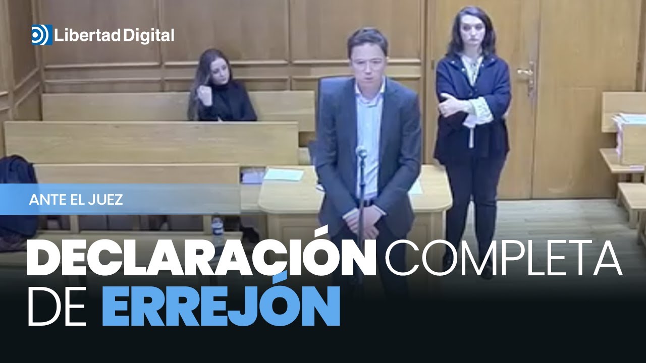 La declaración completa de Íñigo Errejón ante el juez