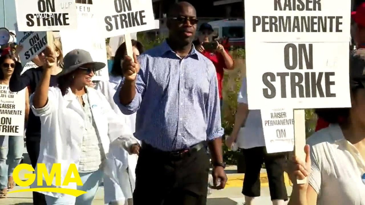 75,000 health care workers on strike across the country l GMA