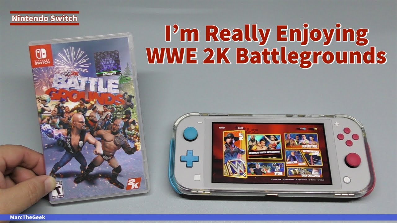 I'm Really Enjoying WWE 2K Battlegrounds