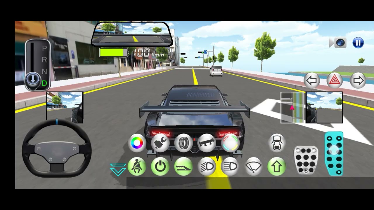 3D DRİVİNG CLASS ARABA OYUNU SERBEST SÜRÜŞ İZLE 