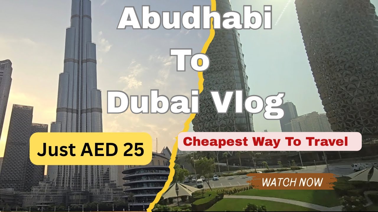 Abudhabi To Dubai By Bus | അബൂദാബിയിൽ നിന്ന് ദുബായിലേക്ക് ബസിൽ യാത്ര | Malayalam Vlog #dubai 