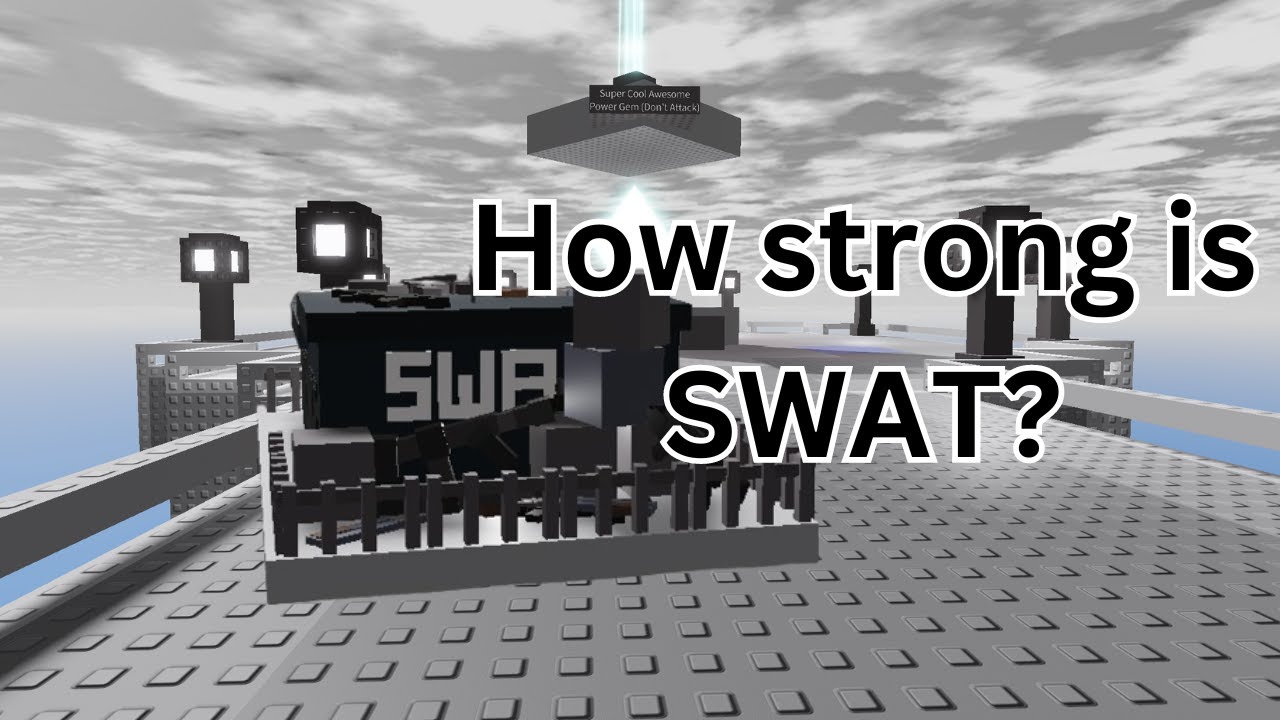 SWAT VS Most Bosses I World Tower Defense