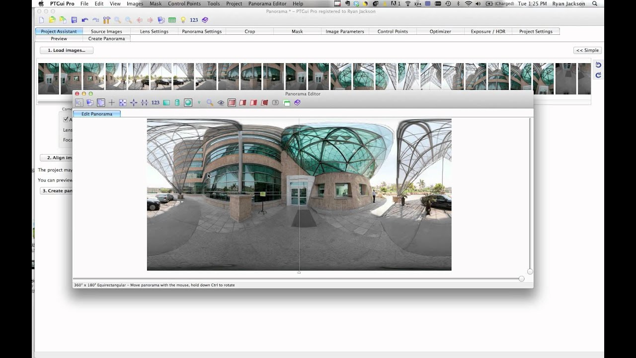 Stitching 360 Panoramas - PTgui Pro - Example 2