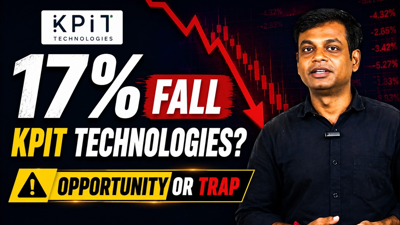 Why KPIT Technologies 17% Fall? - Learning for Beginners | Tamil #stockmarket #gold #kpit #nifty