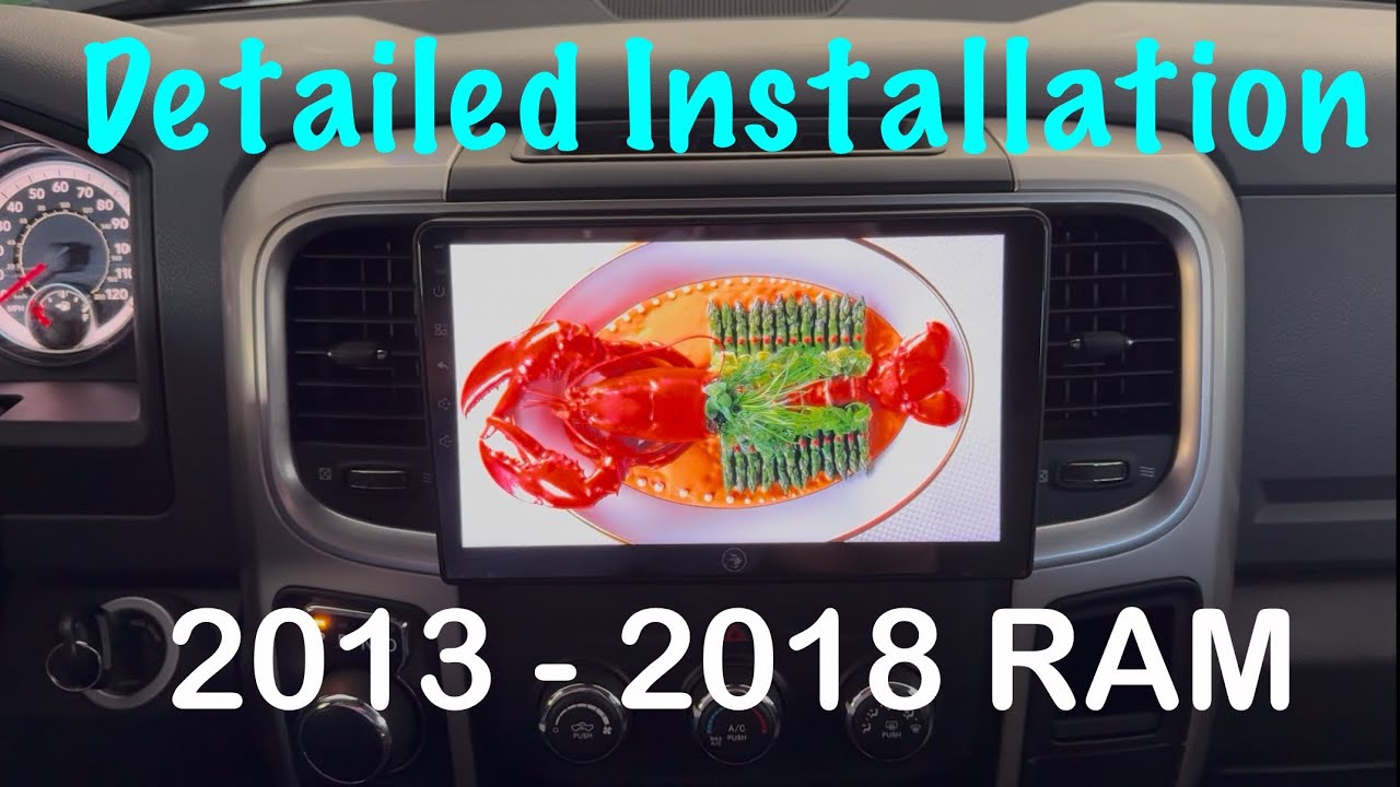 Установка обновления магнитолы Dodge Ram 2013–2018 годов — CarPlay, Android Auto и сенсорный экран