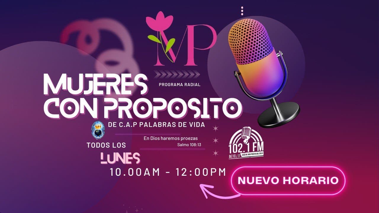 🔴En Vivo ➤ MUJERES CON PROPOSITO ⌂