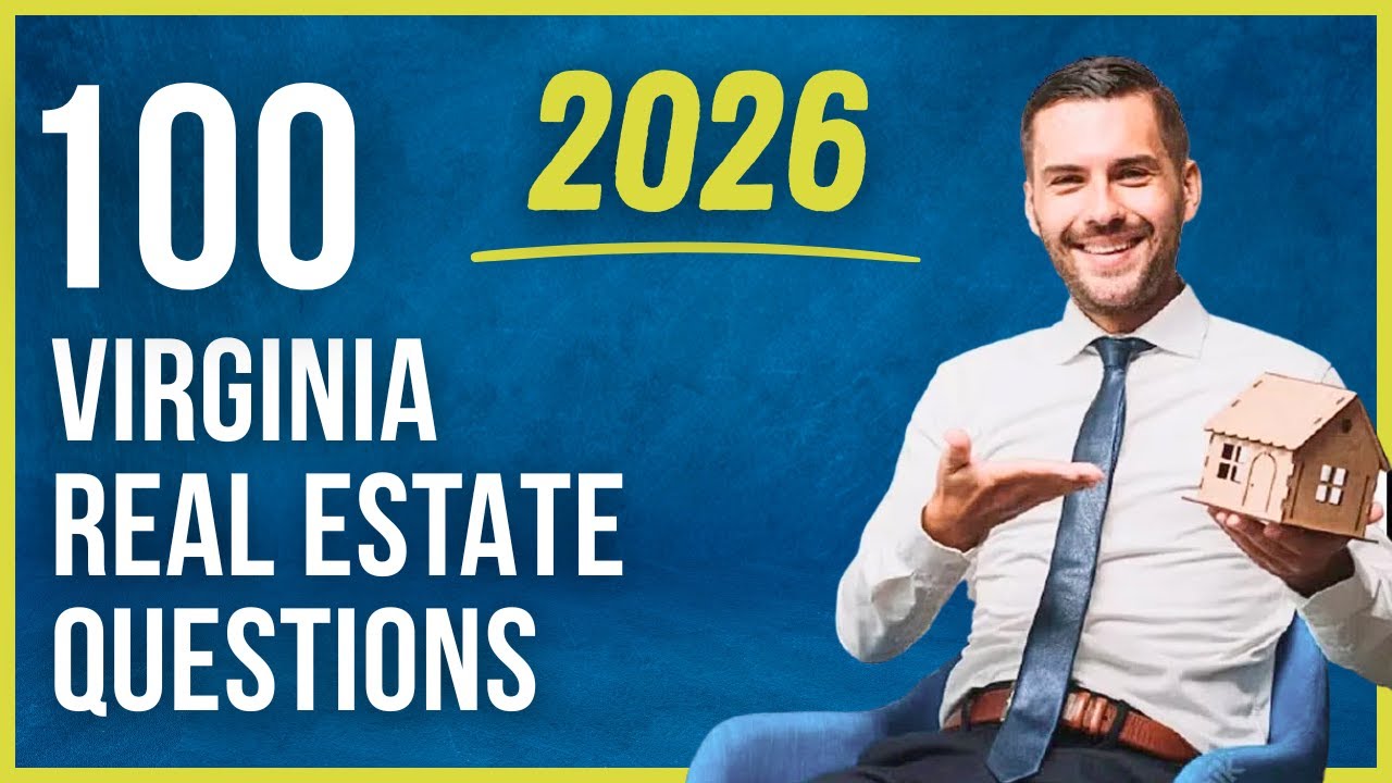 Virginia Real Estate Exam 2026 (100 Questions with Explained Answers)