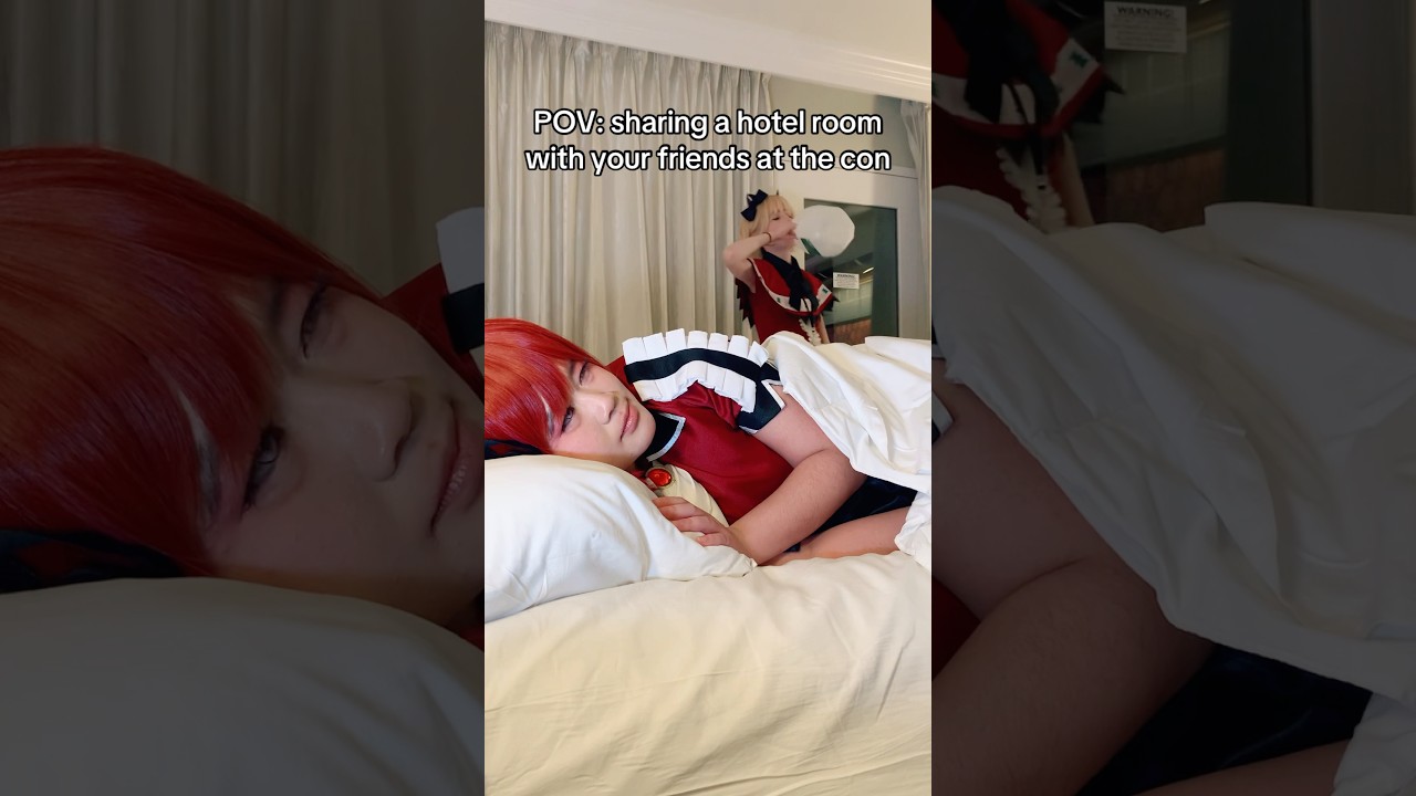 Bro it’s 4am go to bed #cosplay #katsucon #katsucon2025 #animeconvention #relatable #bkomachi