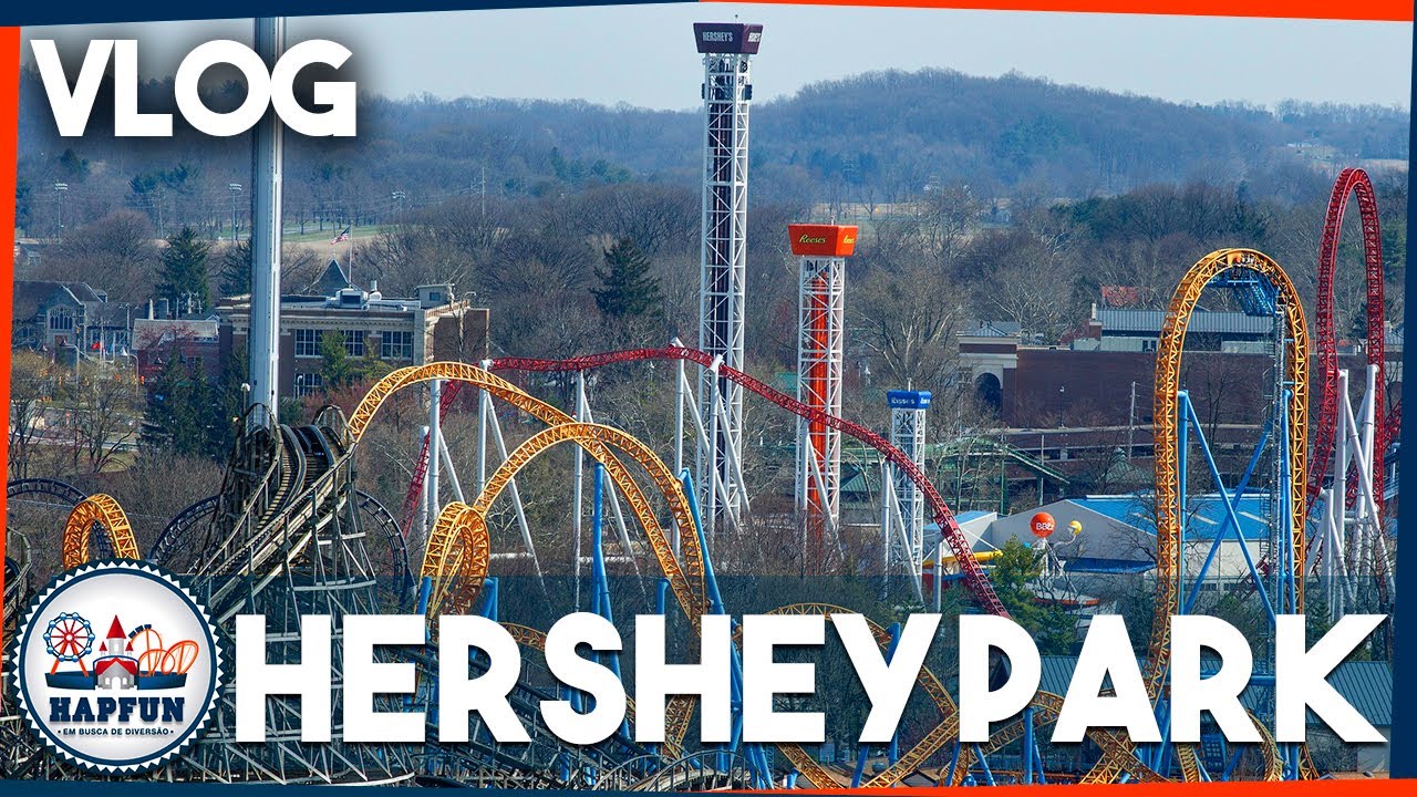 O impressionante parque do chocolate Hershey - Hershey Park