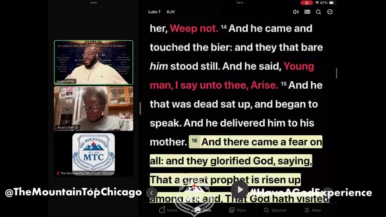 Virtual Bible Study 1/21/2026 Taking Authority in Jesus’ Name pt3