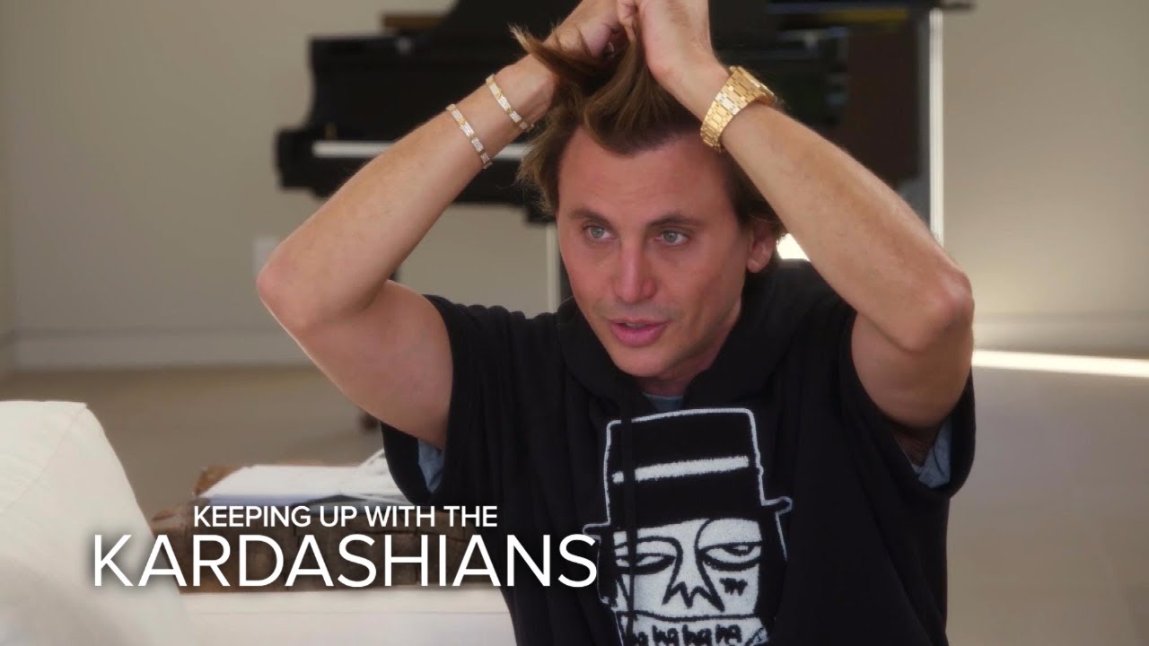 KUWTK | Kim Kardashian West Grills Friend About His Hair | E!