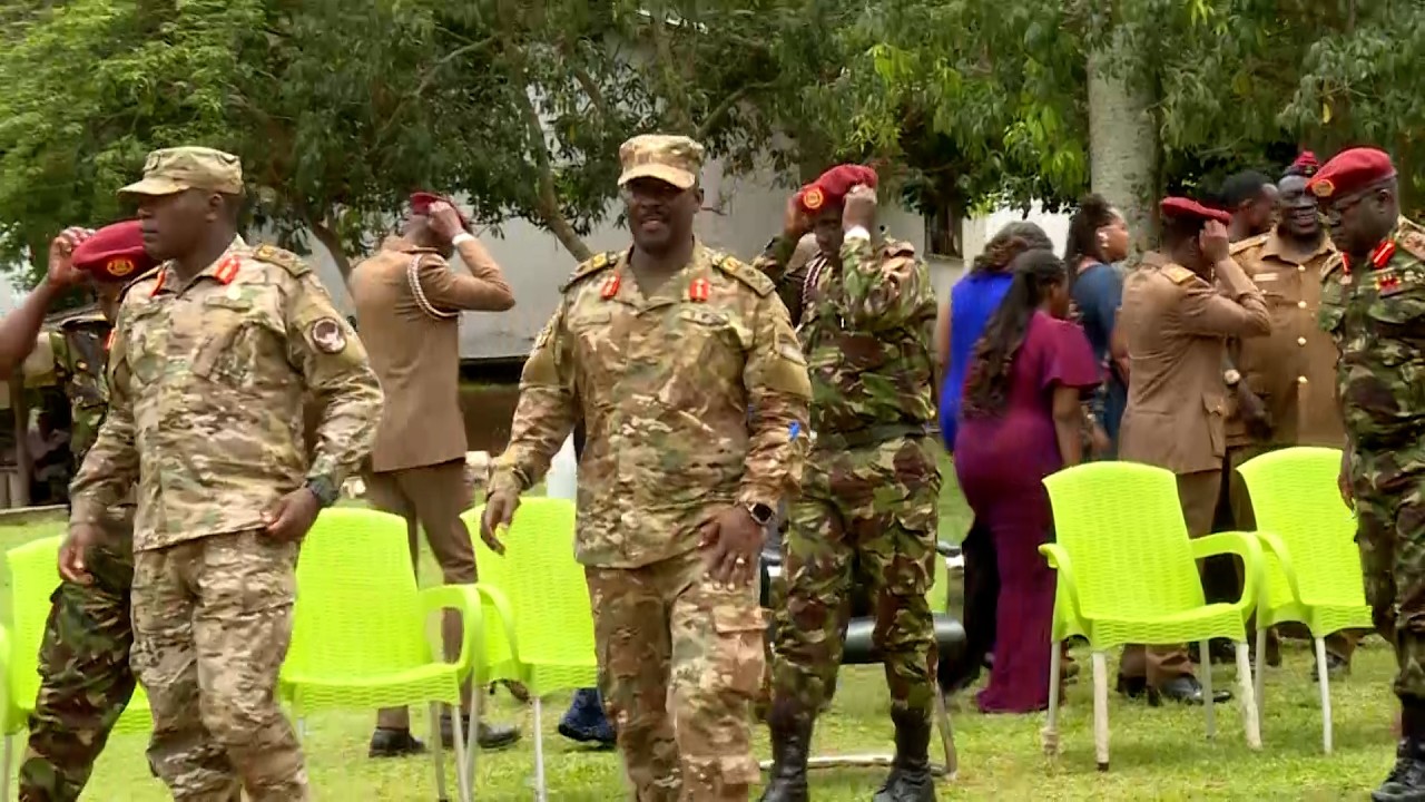 COVERAGE; UPDF / SFC Retired and Promoted more Officers