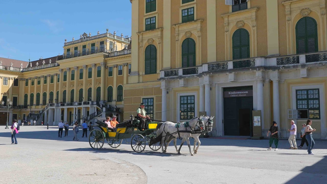 Auriche : Schönbrunn le château des Habsbourg