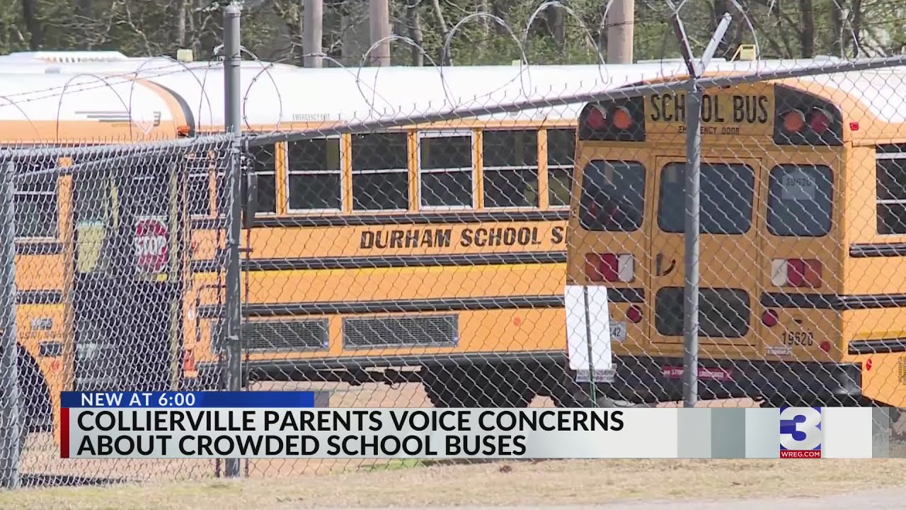 Collierville parents voice concerns about crowded school buses