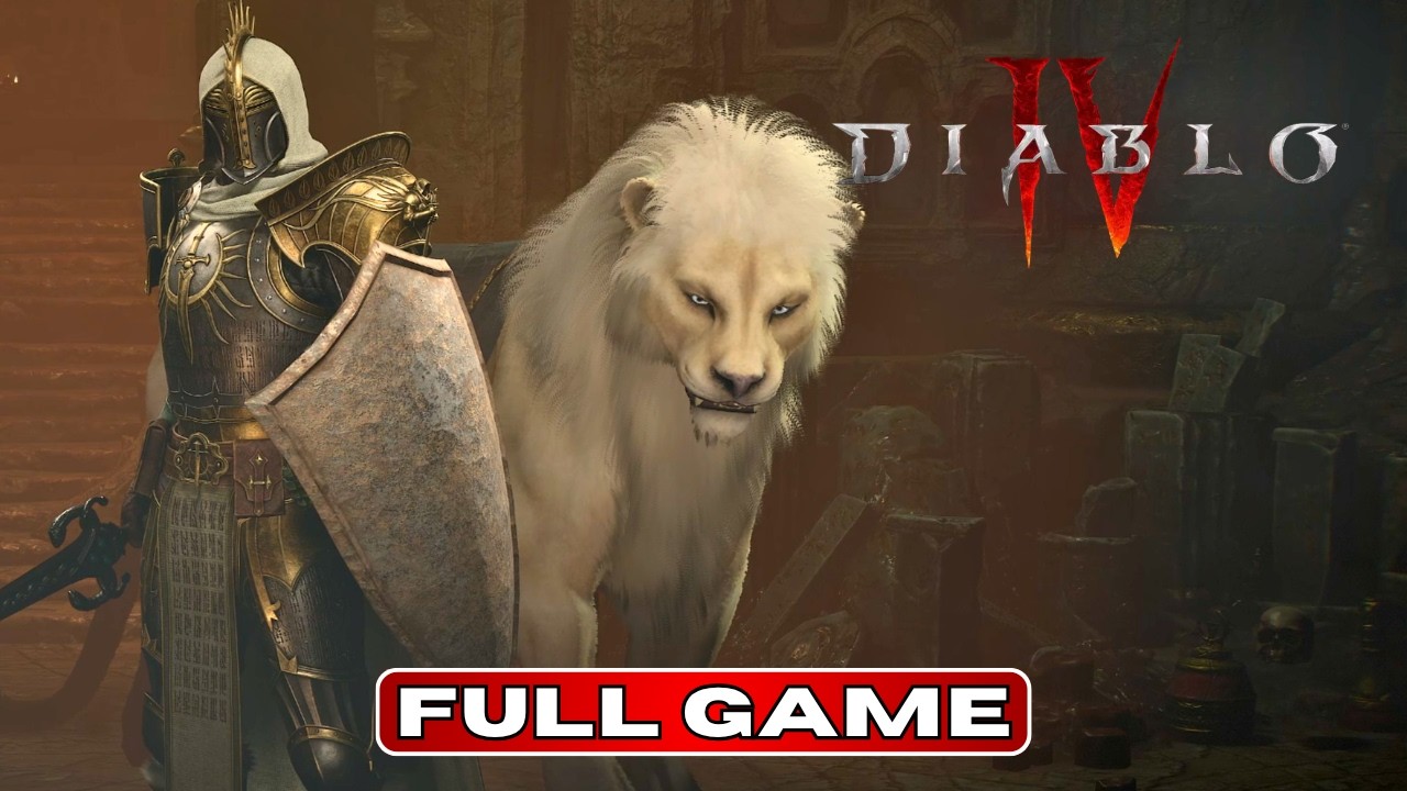 Diablo 4 &ndash; Paladin Walkthrough (FULL GAME) | No Commentary