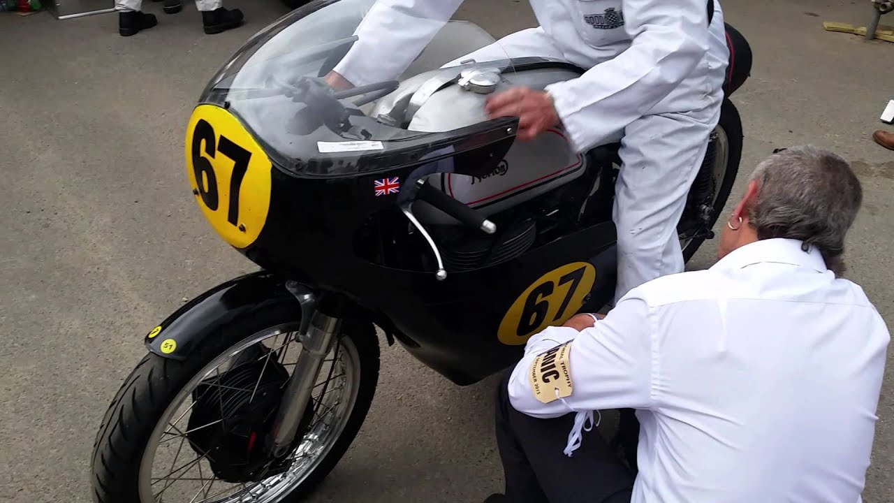 Norton Manx LOUD! Goodwood Revival