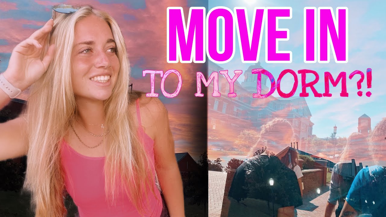 College Move-In Day?! And Dorm Tour! At UNC Charlotte!