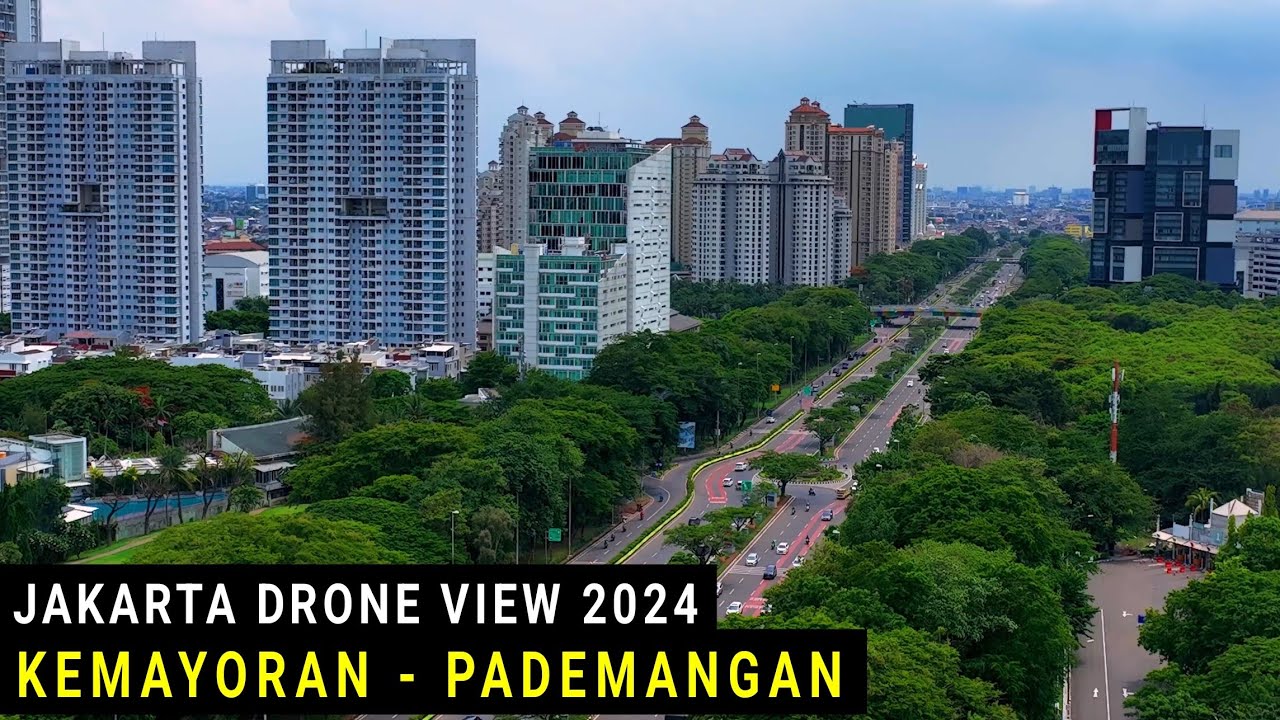Drone View Jakarta 2024, Kemayoran - Pademangan Terbaru