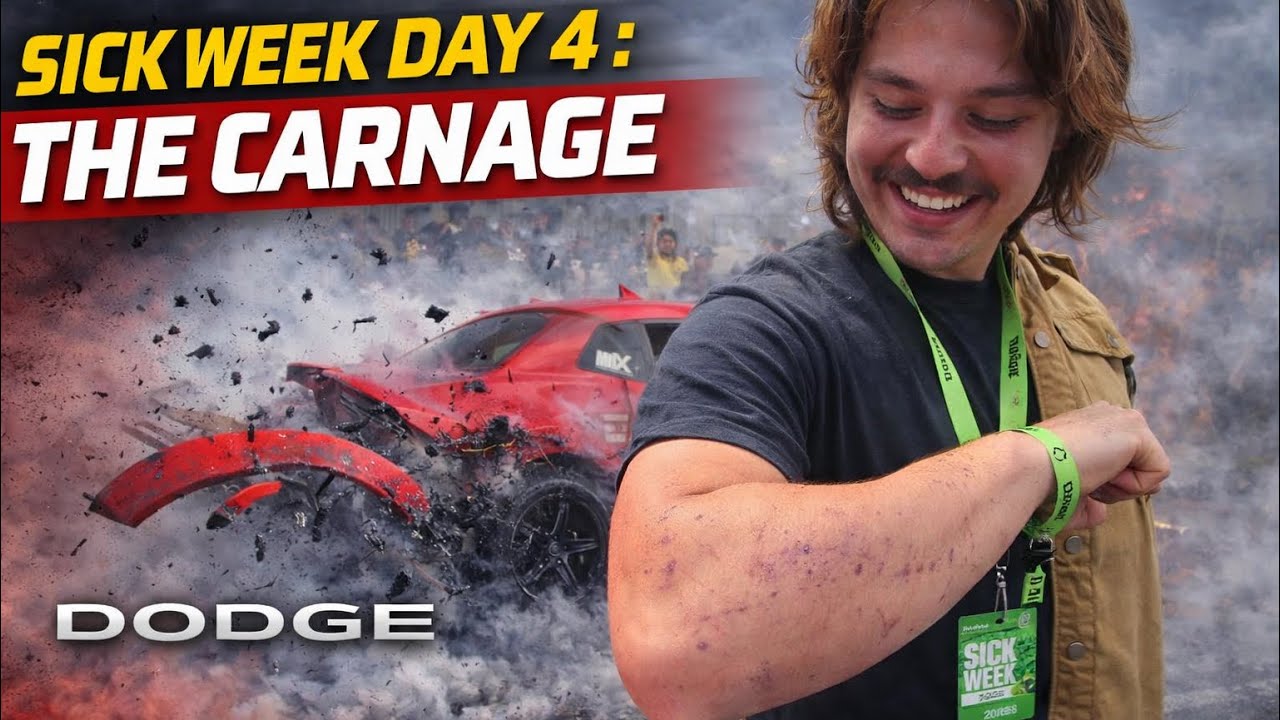 Sick Week 2026 Day 4 | Hellcat Pushing Through Burnout Carnage & Survival Mode