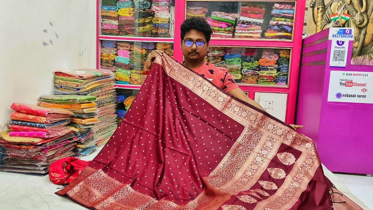 EXCLUSIVE MUGA SILK SAREE / HANDLOOM SAREE MANUFACTURER / NCBASAK SAREE