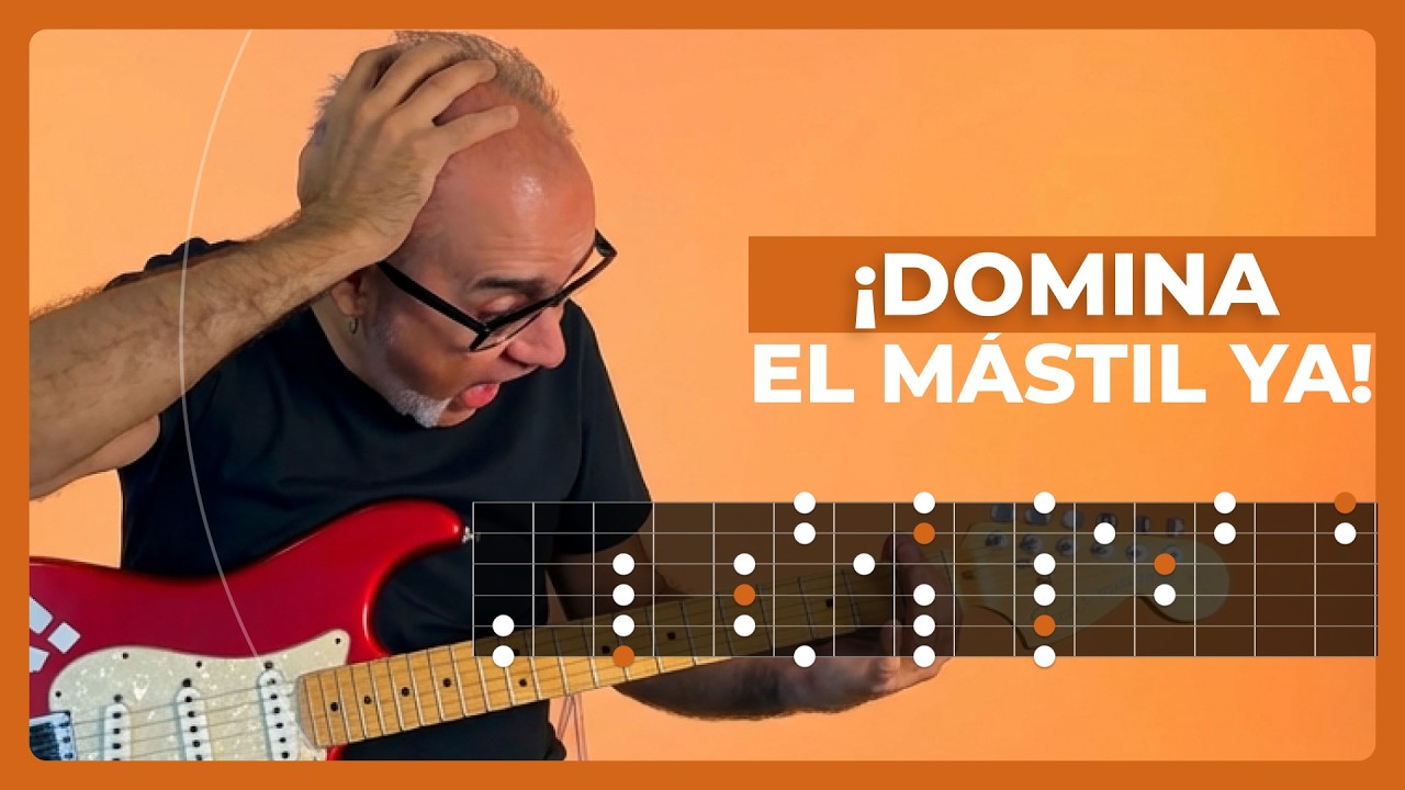 Estás tocando mal la pentatónica: domina el mástil con el movimiento diagonal