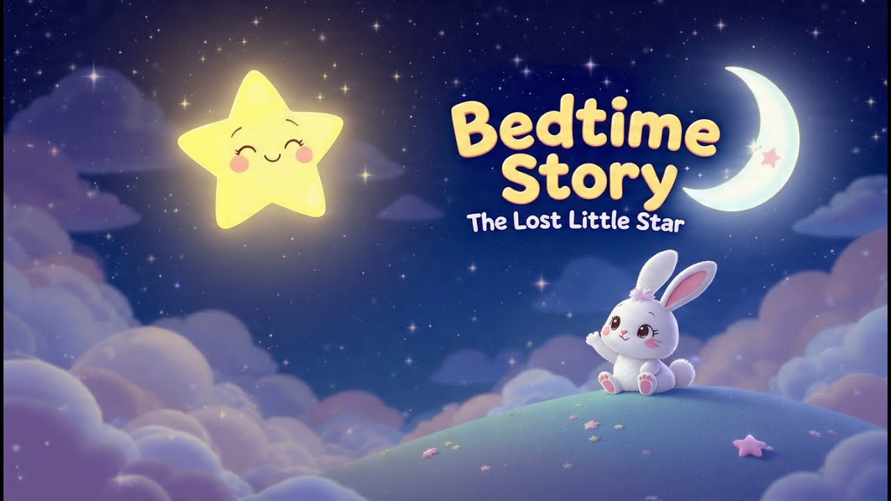 The Little Star Who Got Lost 🌟 | Bedtime Story for Kids | Calm Sleep Story