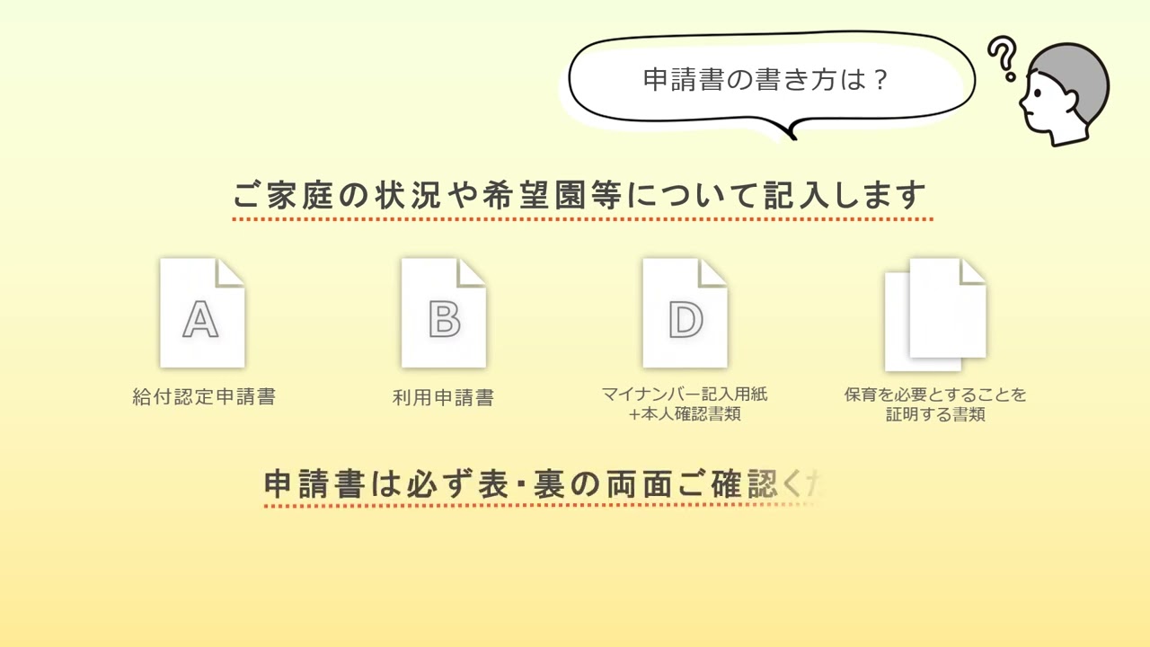 教えて！コンシェルジュさん保育園の申請