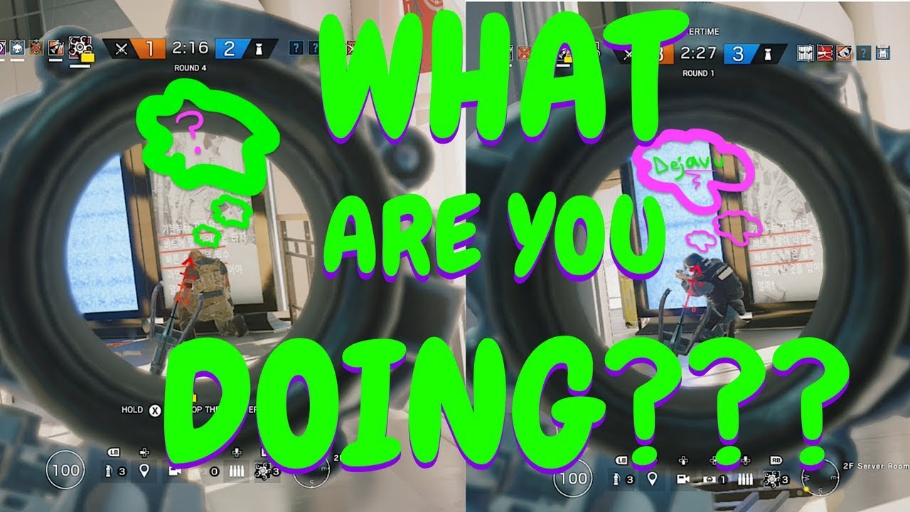 THE MATIMI0 PEEK! - Rainbow Six Siege : Ranked