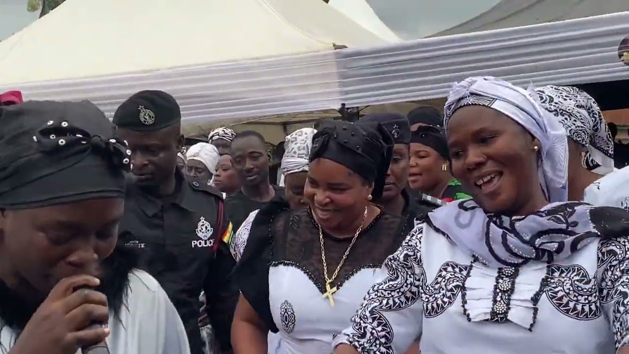 🥹😭Naa Jacque performed susuan su for Stephen Adom Kyei-Duah’s wife🥹.[ C Sharp TV GH ]