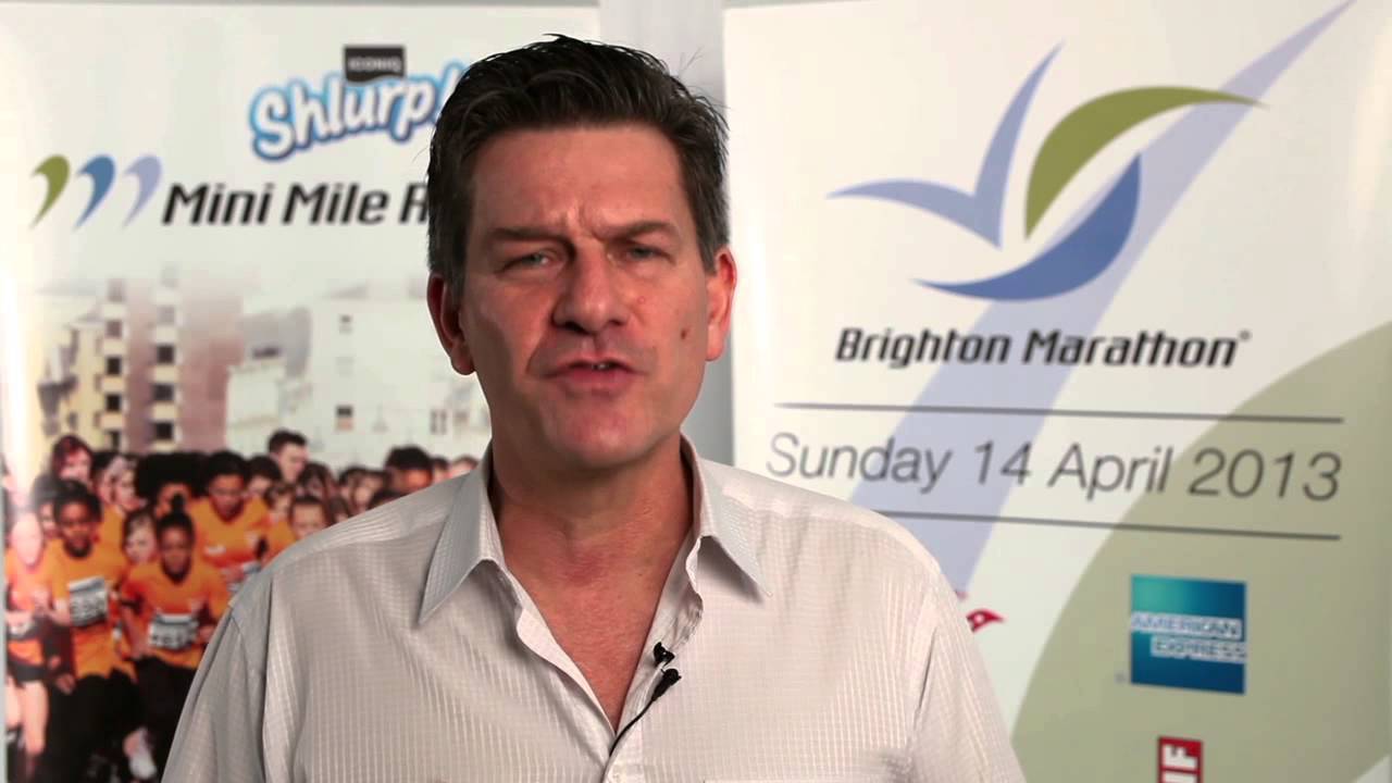 Tim Hutchings 'Good Luck' to 2013 Brighton Marathon
