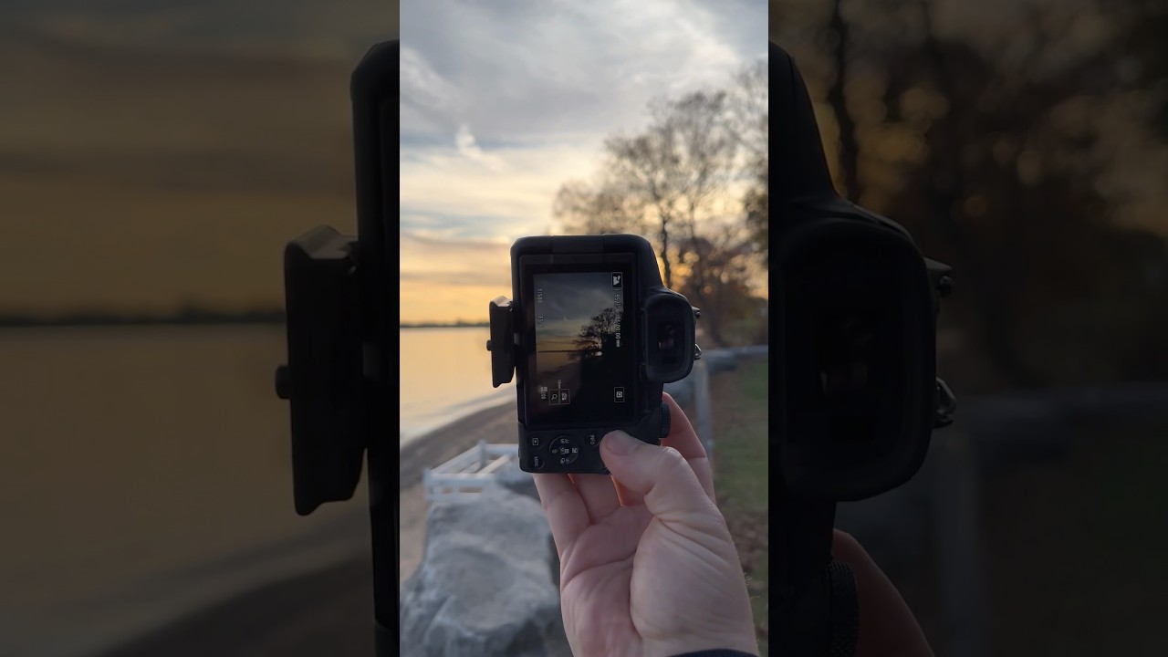Canon R50 by the water