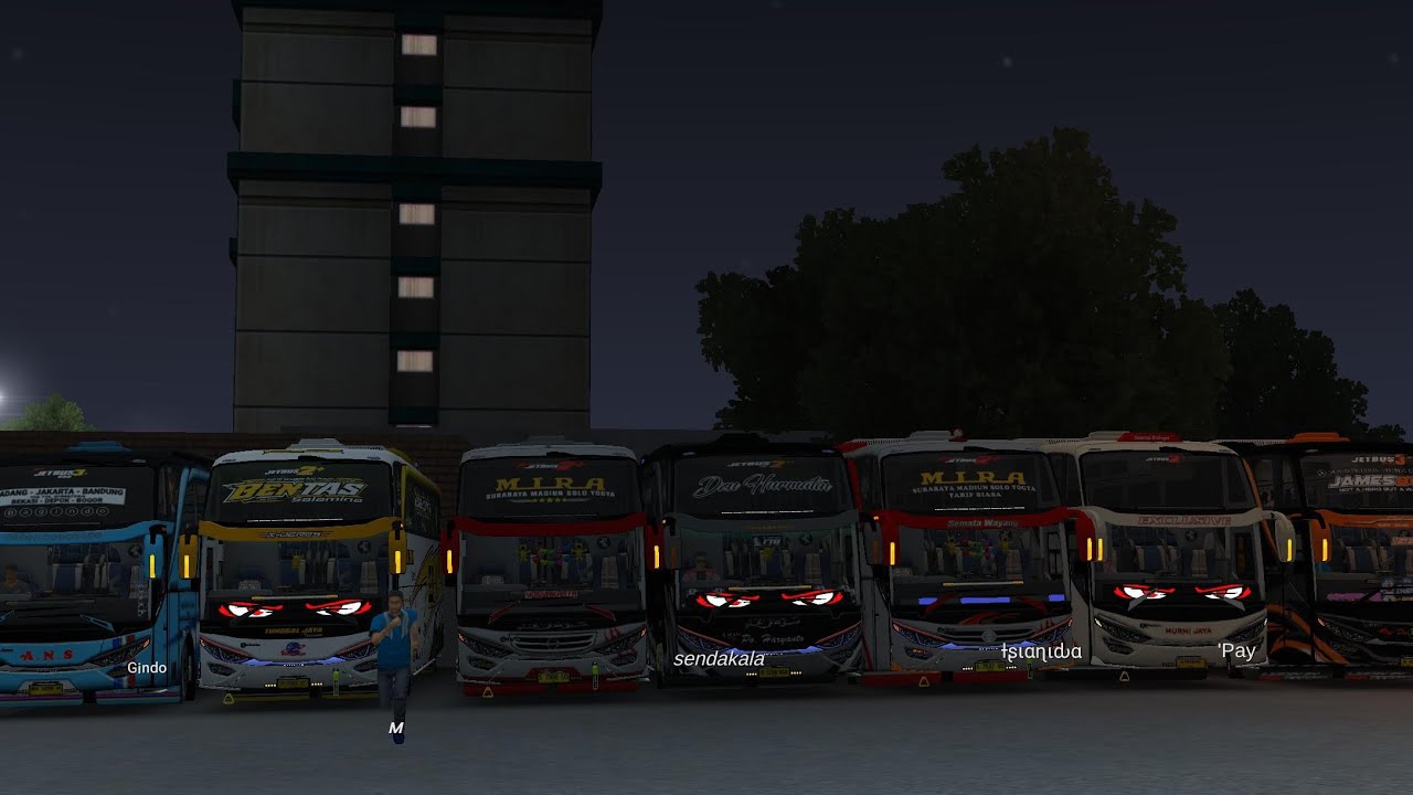 Liga malem minggu esHADE PETIR || Trip Denpasar - Sbya, Bussid441🏁