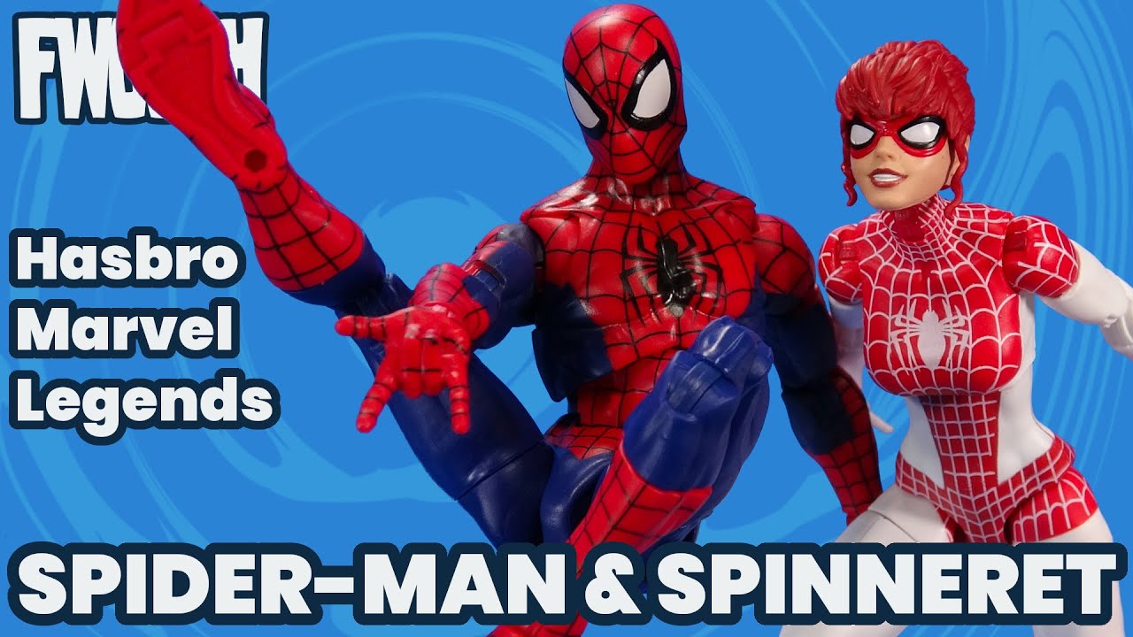 Marvel Legends Spider-Man and Spinneret Renew Your Vows Two Pack Hasbro Review